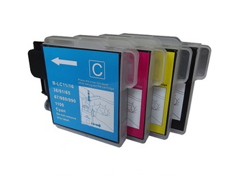 Brother LC38 LC67 set of 4 cartridges