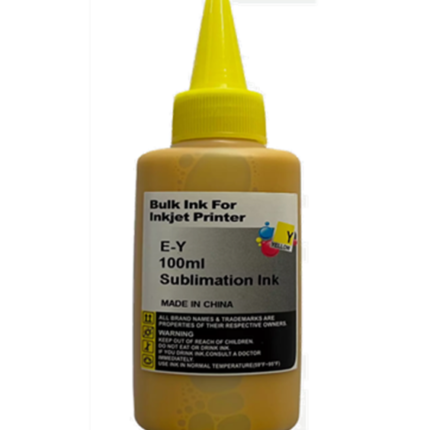 Quality Universal Sublimation Ink Yellow Color